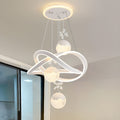 Modern LED Chandeliers 3-Color Dimmable Pendant Light for Kitchen Island, Dining Room, Living Room, Contemporary Hanging Ceiling Light, Adjustable Height