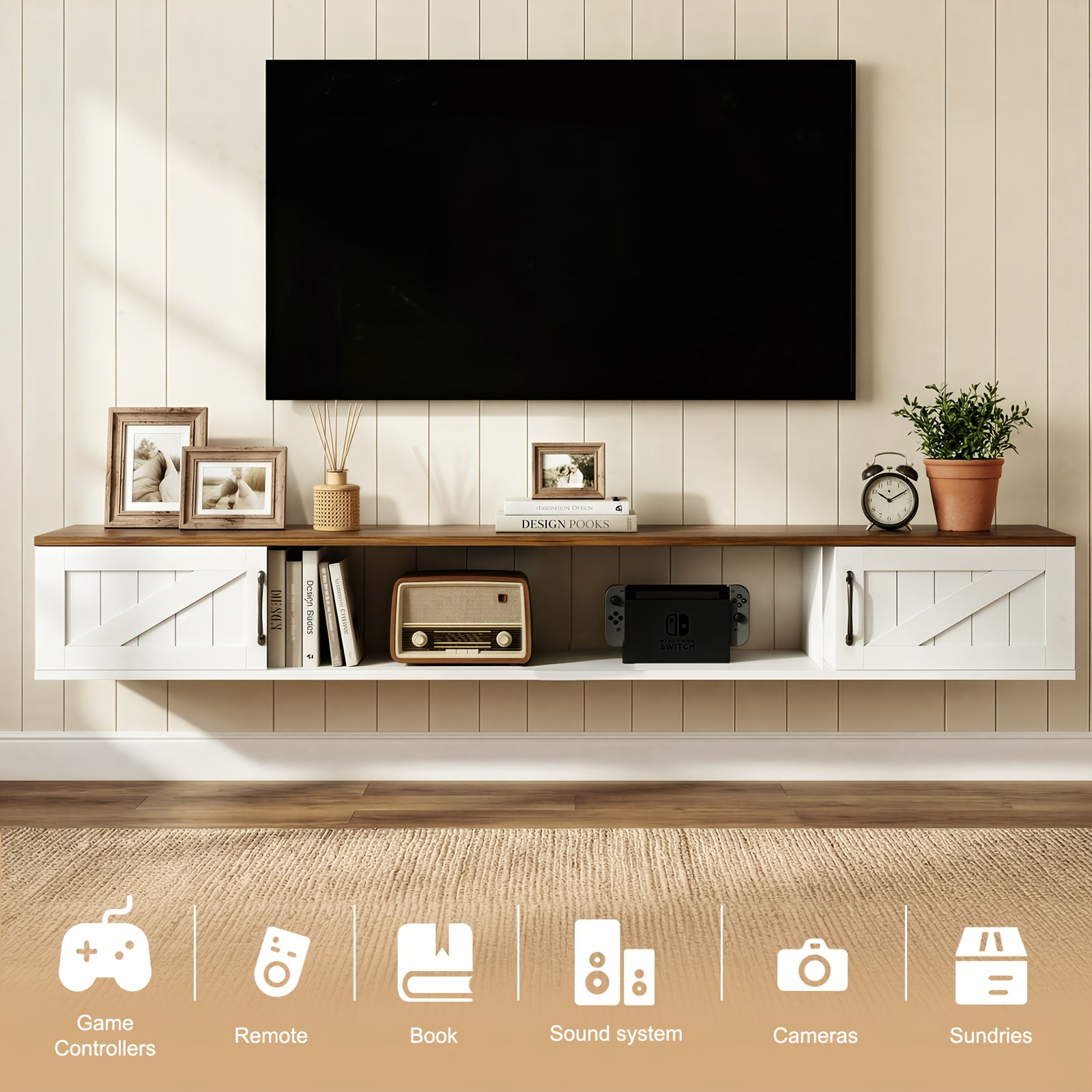 TV Stand for TVs Up to 80\
