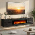70'' Floating TV Stand, Modern Media Entertainment Center with 36\