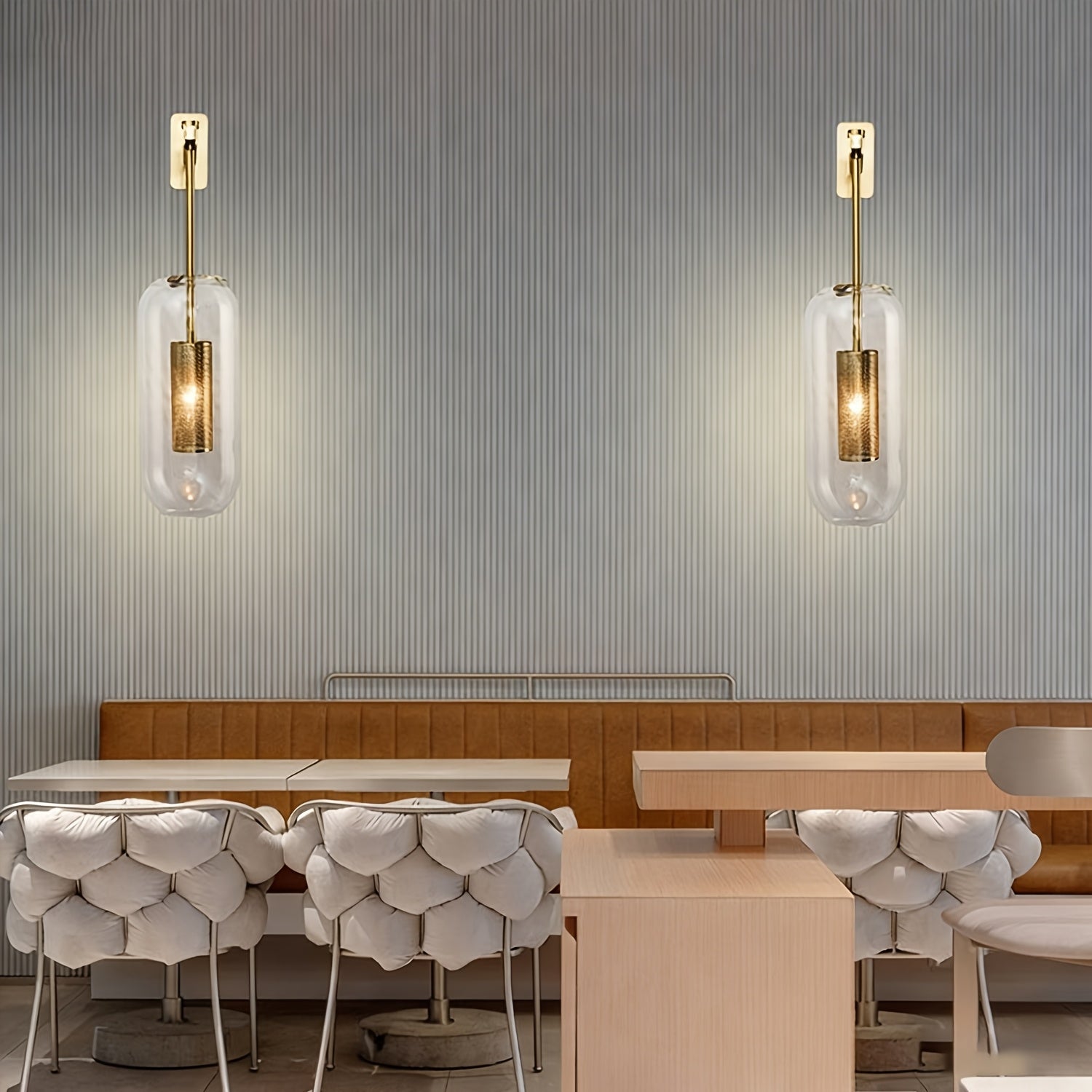 Antique Bronze Long Pole Wall Lamp, Minimalist Creative Wall-Mounted Light, Artistic Home Decor & Ambiance Lamp for Hotel Hallways